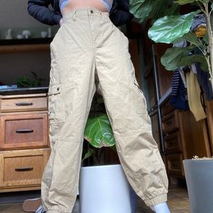 Wild fable tan baggy pants